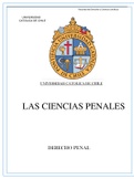 Las Ciencias Penales