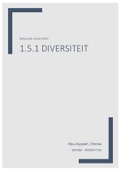 Tentamen (uitwerkingen) 1.5.1 diversiteit 