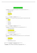 CHEM120 Week 8 Final Exam (Version-4, Latest-2022)/ CHEM 120 Week 8 Final Exam / CHEM120 Final Exam / CHEM 120 Unit 8 Final Exam: Chamberlain College of Nursing |Verified and 100% Correct Q & A|