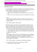 Leadership Final :Chapter 07: Managing Self: Stress and Time  Yoder-Wise: Leading and Managing in Nursing, 7th Edition (Latest 2022;2023)