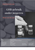 Preventieplan: GHB gebruik onder jongeren 