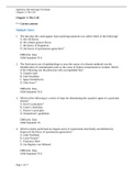 OpenStax Microbiology Test Bank Chapter 3: The Cell Chapter 3: The Cell * = Correct answer | 2022 LATEST UPDATE 