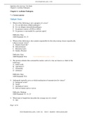 OpenStax Microbiology Test Bank Chapter 6: Acellular Pathogens Page 1 of 16 Chapter 6: Acellular Pathogens * = Correct answer | 2022 latest update 