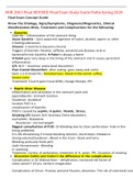 NUR 2063 Final REVISED Final Exam Study Guide Patho Spring 2020,100% CORRECT