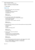 OpenStax Microbiology Test Bank Chapter 11: Mechanisms of Microbial Genetics Chapter 11: Mechanisms of Microbial Genetics * = Correct answer | 2022 update 