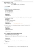 OpenStax Microbiology Test Bank Chapter 19: Diseases of the Immune System Page 1 of 18 Chapter 19: Diseases of the Immune System * = Correct answer | 2022 update 