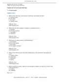 OpenStax Microbiology Test Bank Chapter 26: Nervous System Infections Page 1 of 17 Chapter 26: Nervous System Infections * = Correct answer | 2022 latest update 