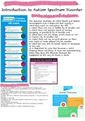 Exam (elaborations) Autism Spectrum Didsotrders  