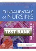 TEST BANK FUNDAMENTALS OF NURSING 10TH EDITION POTTER PERRY