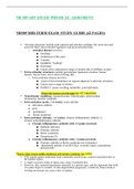 NR509 MID-TERM EXAM  STUDY GUIDE (42 PAGES)