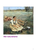 samenvatting kunststroming naturalisme