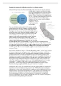 Examine the reasons why California is described as a disaster hotspot 