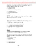 CLINICAL pHARMACOLOGY : Chapter 7- Antibacterial Drugs That Disrupt the Bacterial Cell Wall.  Questions and 100% accurate answers with feedback explanation. graded A+