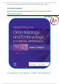 Test Bank Complete_ Essentials Of Oral Histology And Embryology: A Clinical Approach 6th Edition, (2023. Daniel J. Chiego, Jr.) All Chapter 1-16 (and each chapter Have True/False Statements: Questions)