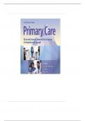 TEST BANK  For Primary Care The Art and Science of Advanced pproach Sixt edition Practice Nursing – an Interprofessional Ah by Debera J. Dunphy, Lynne M.; Winland-Brown, Jill E.; Porter, Brian Oscar; Thomas||ISBN 978-1719644655||ultimate Guide A+