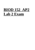 BIOD 152 AP2 Lab 2 Exam