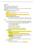 NUR 397-600 Adult I - Medsurg 1 Final Exam Study Guide.