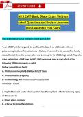 New York State EMT Basic Written Exam Questions (2024 / 2025) with Verified Answers, 100% Guarantee Pass Score