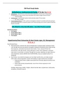 NUR 4717C - CM Final Study Guide.