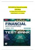 TEST BANK for Financial Accounting, 13th Edition by Thomas and Tietz, All 12 Chapters Covered, Verified Latest Edition