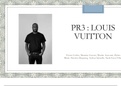 PR3 + PR4 Projet Marketing sur Louis Vuitton