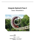 Integrale opdracht Fase 2 HBO Informatica - Casus Attractiefoto - Cijfer 8,5 - Incl. Feedback