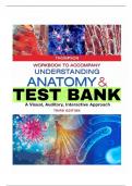 Test Bank - for Understanding Anatomy & Physiology A Visual, Auditory, Interactive Approach Third Edition by Gale Sloan Thompson, All Chapters | Complete Solution | Guide A+.