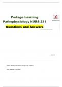 portage pathophysiology exam 1 questions and answers