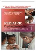 Test Bank For Pediatric Physical Examination An Illustrated Handbook 4th Edition by Duderstadt and Keeton