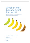 Afvallen met bananen, het kan echt!