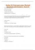 Scribe 101 final exam prep / Revised Questions and Answers / Sure A+