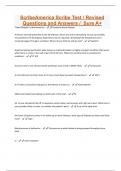 ScribeAmerica Scribe Test / Revised Questions and Answers / Sure A+