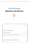 PERIO TEST 1 QUESTIONS AND ANSWERS