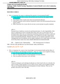 Exam (elaborations) TEST BANK - Stanhope: Public Health Nursing: Population-Centered Health Care in the Community, 10th Edition TEST BANK - Stanhope: Public Health Nursing: Population-Centered Health Care in the Community, 10th Edition