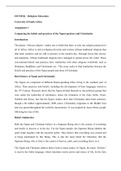 Essay EDT303Q - Religious Education (EDT303Q) 