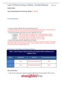 BIO 202L Lab 15 Worksheet- Electrolytes, Water, Acid & Bases