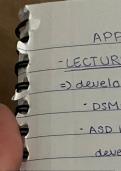 Summary lecture notes for Applied Psychology Route B