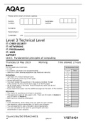 Unit 1 Fundamental principles of computing