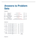 CHEM 108 Module 4 Answers- Portage Learning