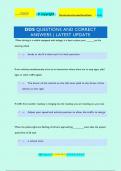 DDS QUESTIONS AND CORRECT  ANSWERS | LATEST UPDATE