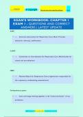 EGAN'S WORKBOOK: CHAPTER 1 EXAM 1 - QUESTIONS AND CORRECT  ANSWERS | LATEST UPDATE