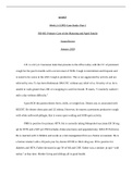 Exam (elaborations) WEEK 2 COPD CASE STUDY PART 1 Primary Care Of The Maturing And Aged Family Week 2: COPD Case Study: Part 1 NR-601 Primary Care of the Maturing and Aged Family Susan Brown January 2020 J.D. is a 62 y/o Caucasian male that presents to th