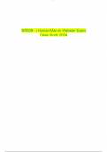 NR509 - i Human Marvin Webster Exam Case Study 2024 