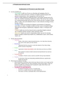 HONR 298Fundamentals ATI Proctored exam Study Guide