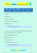 ISDS 3001 MID TERM QUESTIONS AND  CORRECT ANSWERS | LATEST UPDATE