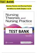 Nursing Theories and Nursing Practice 5th Edition Test Bank by Smith, All 33 Chapters Covered and Verified, ISBN: 9780803679917