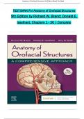 TEST BANK For Anatomy of Orofacial Structures, 9th Edition 2024 by Richard W. Brand, Verified Chapters 1 - 36, Complete 