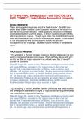 SFTY 409 FINAL EXAM (ESSAY) - INSTRUCTOR KEY 100% CORRECT; Embry-Riddle Aeronautical University