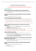 Summary Statistics 2