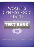 TEST BANK WOMEN'S GYNECOLOGIC HEALTH 3RD EDITION